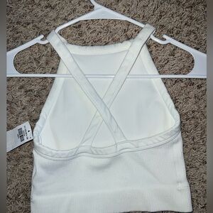 Hollister Women’s Crop Top in white